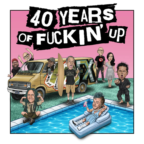 NOFX :: 40 Years Of Fucking Up LP