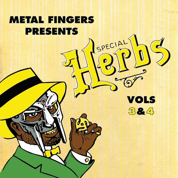 MF Doom :: Metal Fingers Presents: Special Herbs Vol. 3 & 4 LP