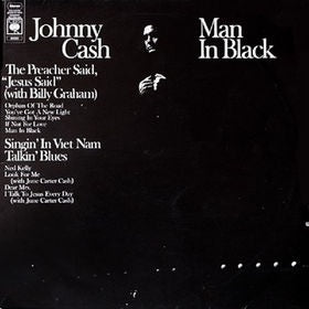 Johnny Cash :: Man In Black LP