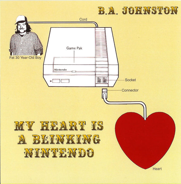 B.A. Johnston :: Heart is a Blinking Nintendo LP