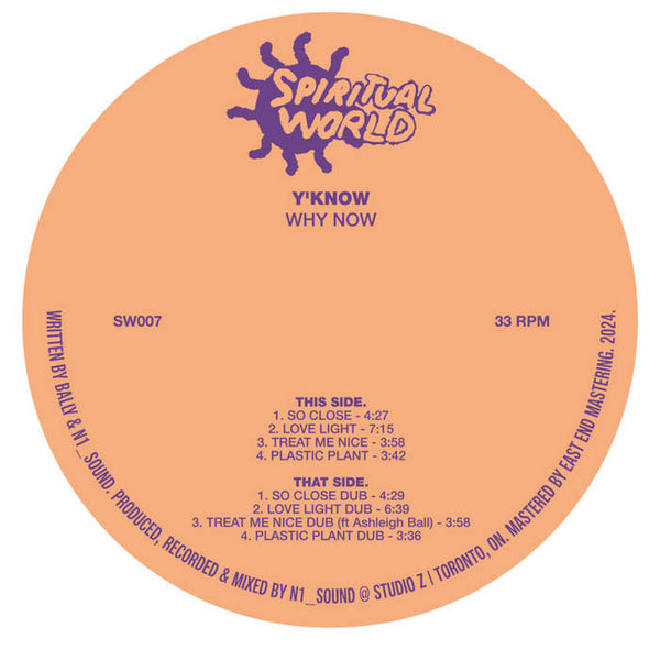 Y'Know :: Why Now LP