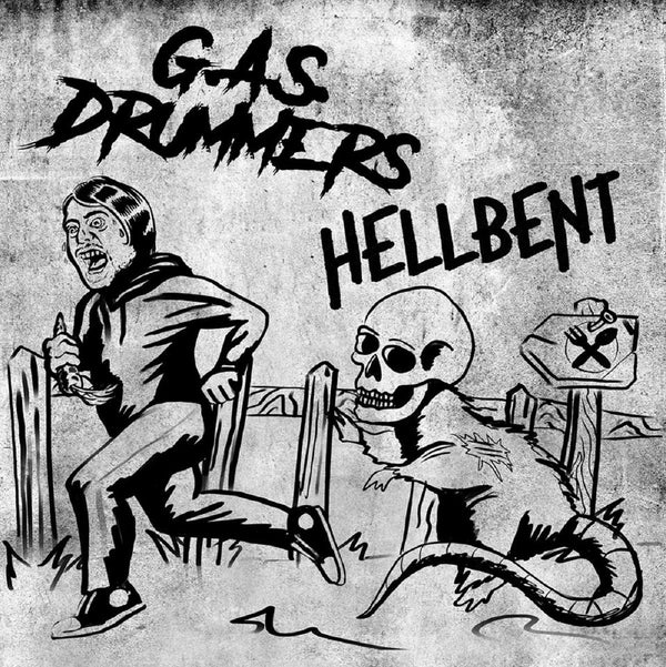 Hellbent/Gas Drummers :: Split 7" LP