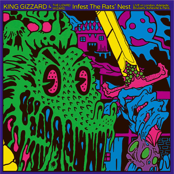 King Gizzard :: Infest The Rats Nest - Live LP