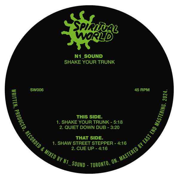 N1 Sound :: Shake Your Trunk LP