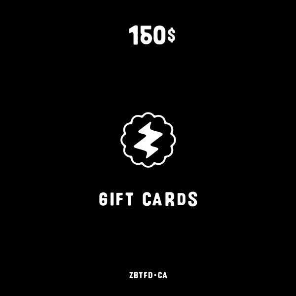 zBTFD Records GIFT CARDS