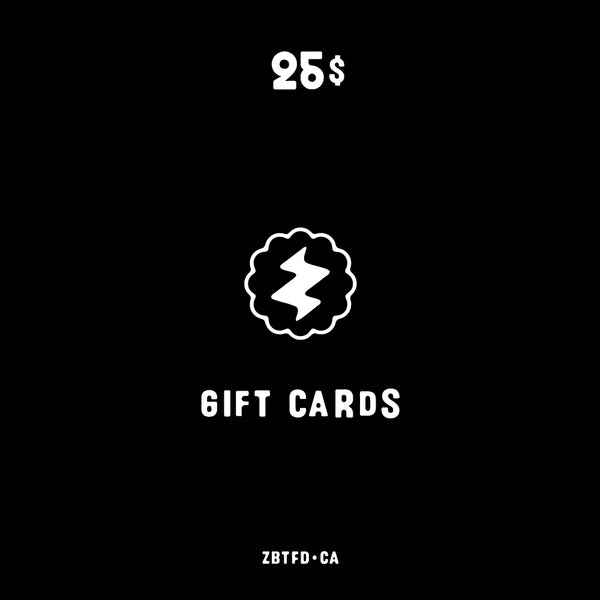 zBTFD Records GIFT CARDS