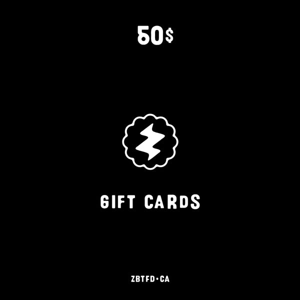 zBTFD Records GIFT CARDS