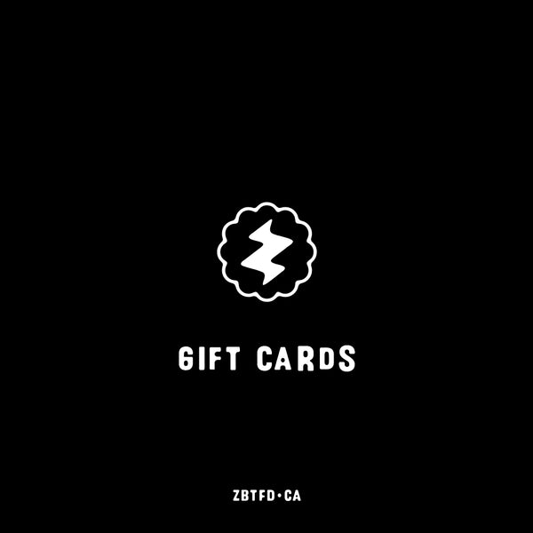 zBTFD Records GIFT CARDS