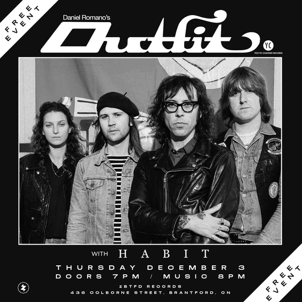 Thursday, December 03 || DANIEL ROMANO'S OUTFIT w/ Habit || 7pm