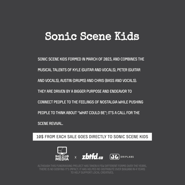 SONIC SCENE KIDS x BAD CLUB MEDIA
