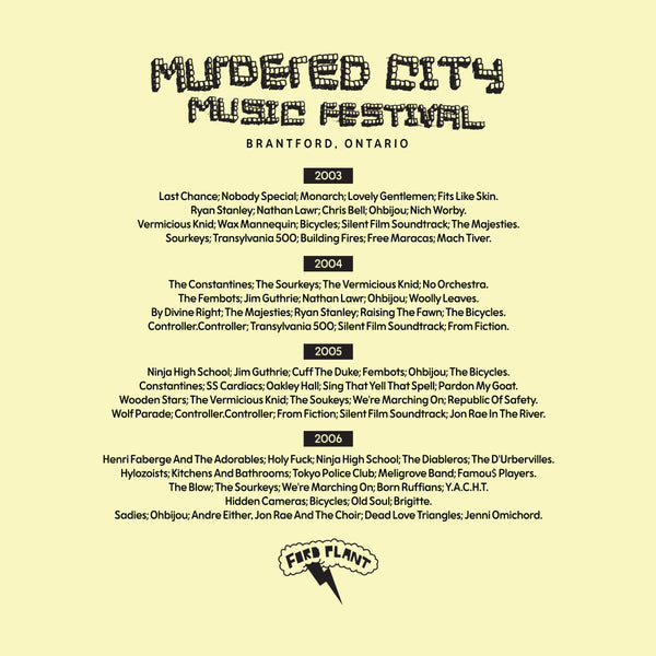 MURDERED CITY MUSIC FESTIVAL