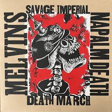 Melvins and Napalm Death :: Savage Imperial Death LP