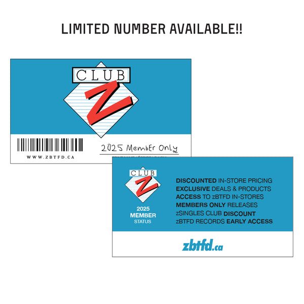 zBTFD STORE - 2025 MEMBERSHIP