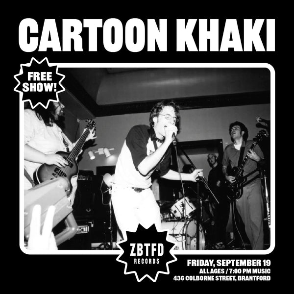 FRIDAY SEPTEMBER 19 // CARTOON KHAKI
