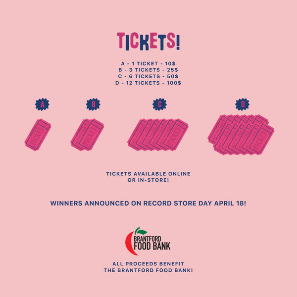 RECORD STORE DAY RAFFLE TICKETS!