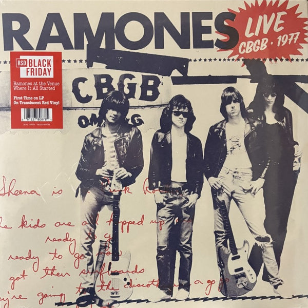 Ramones :: Live At CBGB 1977 LP